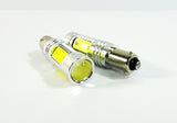 2 pieces of BAX9s H6W 64132 High Power LED Projector Light bulb with Plasma SMD LED 7.5W white