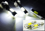 2 pieces of BAX9s H6W 64132 High Power LED Projector Light bulb with Plasma SMD LED 7.5W white