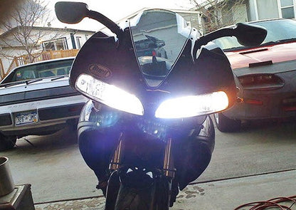 1 piece of H6 BA20d 10x CREE XB-D LED Projector Headlight Light bulb 50W white