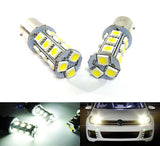 2 pieces of 18 High Power SMD LED 380 (P21/5W) 1157 7528 BAY15d Light bulb white