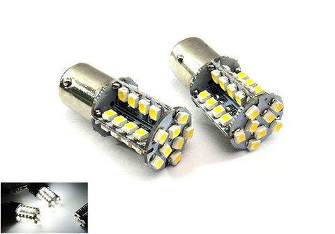 2 pieces of 40 SMD LED 380 (P21/5W) 1157 7528 BAY15d Light bulb white