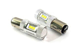 2 pieces of 15 SAMSUNG High Power 2835 SMD LED 380 (P21/5W) 1157 7528 BAY15d Light bulb 15W white