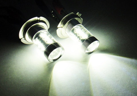 2 pieces of H7 (499) 16x CREE XB-D LED Projector Light bulb 80W white