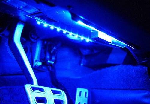 2 pieces of 12 High Power SMD LED Light strip 30cm Blue
