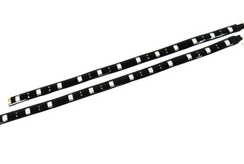 2 pieces of 12 High Power SMD LED Light strip 30cm Blue