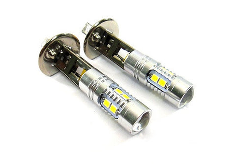 2 pieces of 10 SAMSUNG 2835 SMD LED H1 448 Projector Light bulb white