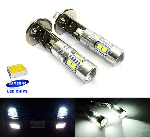 2 pieces of 10 SAMSUNG 2835 SMD LED H1 448 Projector Light bulb white