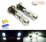 2 pieces of 10 SAMSUNG 2835 SMD LED H1 448 Projector Light bulb white