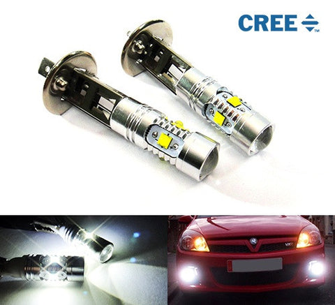 2 pieces of H1 448 5x CREE XP-E LED Projector Light bulb 25W white