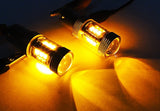 2 pieces of 15 SAMSUNG High Power 2835 SMD LED 580 7443 W21/5W 582 7440 W21W 992 Light bulb 15W amber