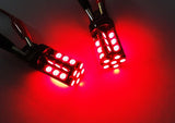 2 pieces of 30 High Power SMD LED 380 (P21/5W) 1157 7528 BAY15d Light bulb Red