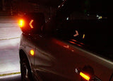 2 pieces of 14 SMD LED Side Mirror Turn Signal Arrow Panel Light Red