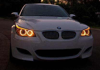 BMW H8 40W CREE XP-E LED Angel Eyes / Halo Ring replacement Light bulb Amber
