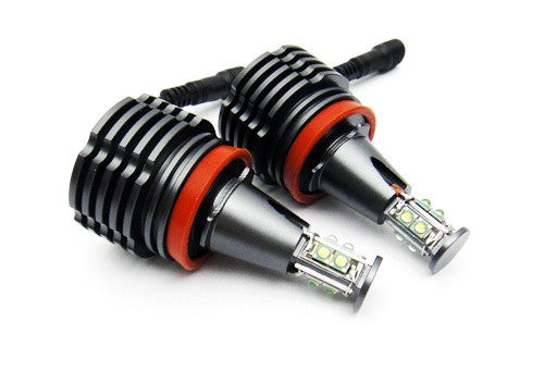 BMW H8 40W CREE XP-E LED Angel Eyes / Halo Ring replacement Light bulb Amber