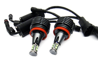 BMW H8 40W CREE XP-E LED Angel Eyes / Halo Ring replacement Light bulb Amber