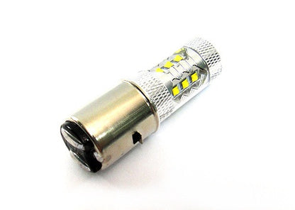1 piece of H6 BA20d 16x CREE XB-D LED Projector Headlight Light bulb 80W white