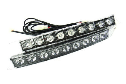 Universal Audi style 9 LED Daytime Running Light Daylight / DRL Fog Lamp