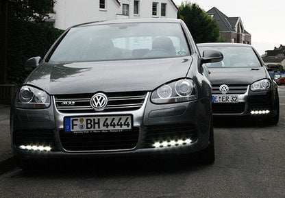 Universal Audi style 9 LED Daytime Running Light Daylight / DRL Fog Lamp