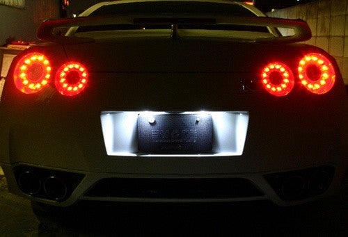 LED License Plate Light lamp OEM replacement kit Nissan Z34 R35 Cube Versa Infiniti G37