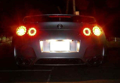 LED License Plate Light lamp OEM replacement kit Nissan Z34 R35 Cube Versa Infiniti G37