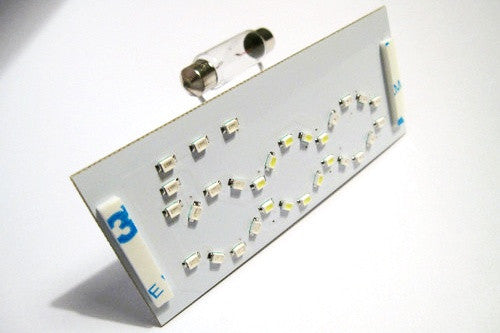New Fiat 500 Interior 30 SMD LED Dome Map Light Panel Italian color