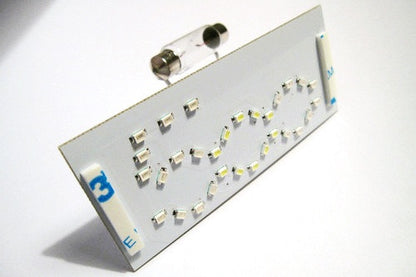 New Fiat 500 Interior 30 SMD LED Dome Map Light Panel Italian color