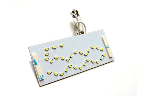 New Fiat 500 Interior 30 SMD LED Dome Map Light Panel Italian color