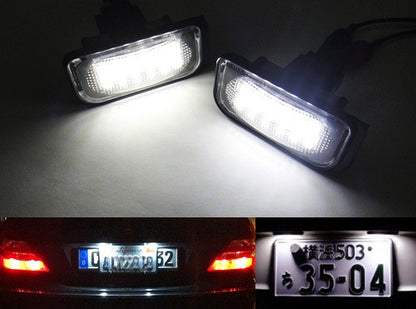 LED License Number Plate Light lamp OEM replacement kit Mercedes W203