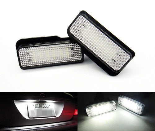 LED License Number Plate Light lamp OEM replacement kit Mercedes W211 W219 R171