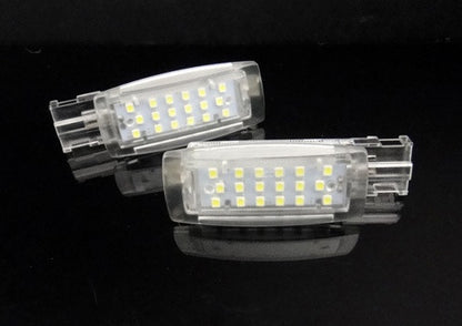 LED Interior Sun Visor Vanity Mirror Light OEM Replacement kit Audi Volkswagen
