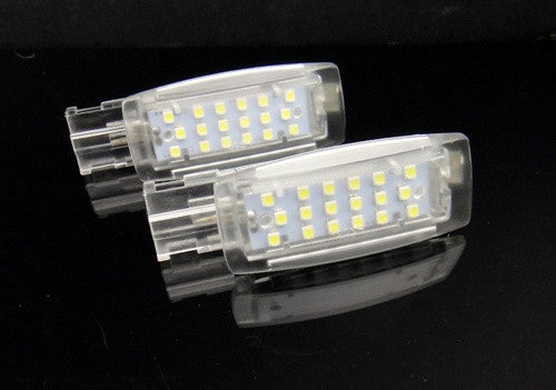 LED Interior Sun Visor Vanity Mirror Light OEM Replacement kit Audi Volkswagen