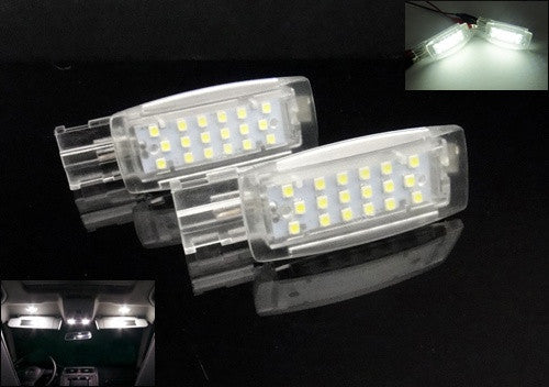 LED Interior Sun Visor Vanity Mirror Light OEM Replacement kit Audi Volkswagen