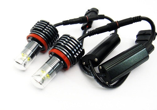 BMW Xenon white H8 30W CREE XB-D LED Angel Eyes / Halo Ring Replacement Light bulb