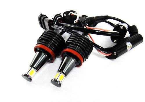 BMW Xenon white H8 20W COB LED Angel Eyes / Halo Ring Replacement Light bulb