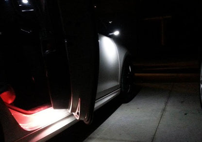 LED Peripheral Outside Side Mirror Puddle Light OEM Replacement kit Eos GTI Jetta Passat