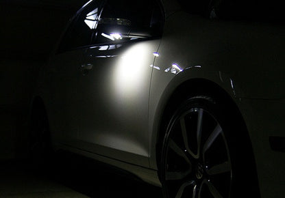 LED Peripheral Outside Side Mirror Puddle Light OEM Replacement kit Eos GTI Jetta Passat