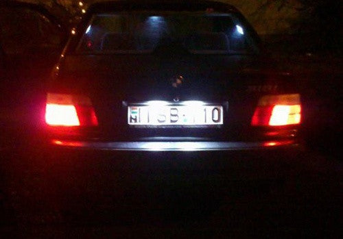 LED License Number Plate Light lamp OEM replacement kit BMW E36