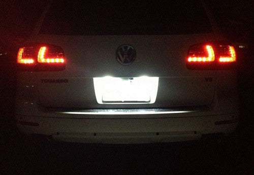 LED License Plate Light lamp OEM replacement kit Porsche Cayenne VW Touareg