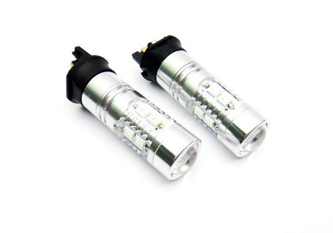 2 pieces of 10 SAMSUNG 2835 SMD LED PW24W PWY24W Light bulb amber