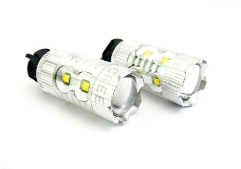 2 pieces of PW24W PWY24W 10x CREE XB-D LED Projector Light bulb 50W white