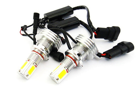 2 pieces of 9005 HB3 9145 H10 High Power COB LED HeadLight Fog Light bulb 60W white