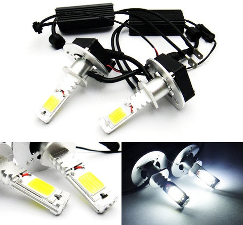 2 pieces of H1 448 High Power COB LED HeadLight Fog Light bulb 40W white