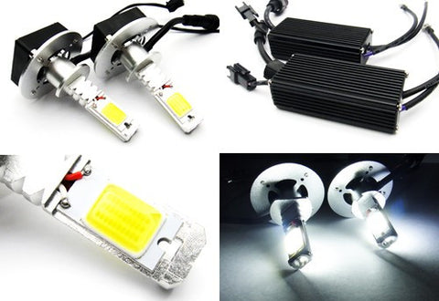 2 pieces of H1 448 High Power COB LED HeadLight Fog Light bulb 40W white