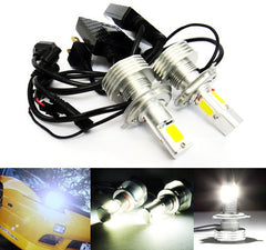 2 pieces of LUFFY H4 9003 (472) High Power COB LED HeadLight Fog Light bulb 60W white