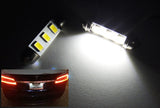 2 pieces of Error Free high power 3 SAMSUNG SMD LED 37mm C5W 6418 Festoon bulb white