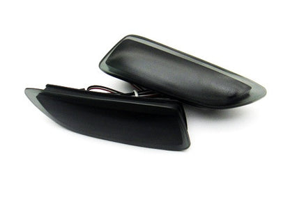 2x LED Bumper Reflector Black Smoked lens Tail Brake Light lamp Red 2011+ CT200h Corolla