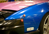 Quick Release Bumper Fender Trunk / Hatch Lid Fastener kit blue