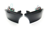 2x LED Bumper Reflector Black Smoked lens Tail Brake Light lamp Red XE30 2013+ Lexus IS 250 350