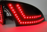 2x LED Bumper Reflector Black Smoked lens Tail Brake Light lamp Red XE30 2013+ Lexus IS 250 350
