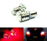 2 pieces of 40 SMD LED 380 (P21/5W) 1157 7528 BAY15d Light bulb Red